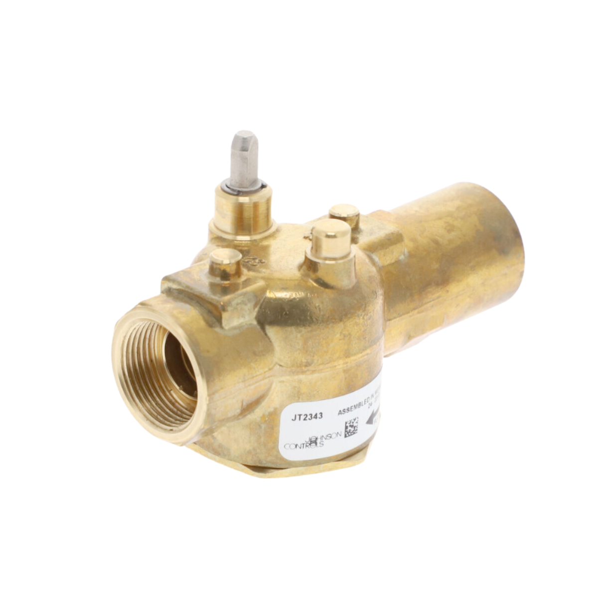 Johnson Controls JT2343 1/2" Connection Size, 2 Way, Valve