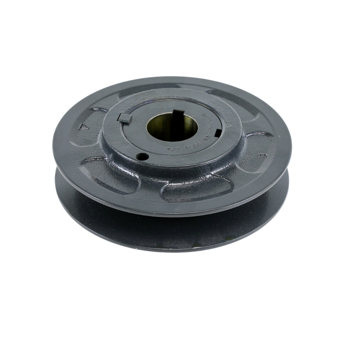 Browning 1VP65X 1 3/8 1 3/8" Bore Diameter, 6.50" Outside Diameter, Single Groove VP Cast Iron, Sheave with 4L, A, AX, 5L, B, BX, and BV Belts