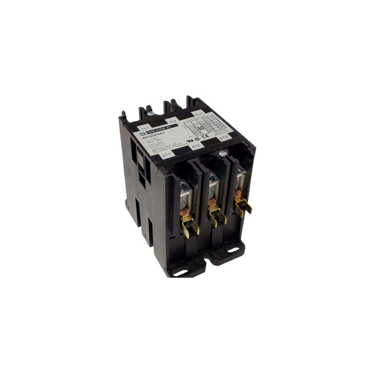 Aaon R08600 24 V 50 A 3-Pole Contactor