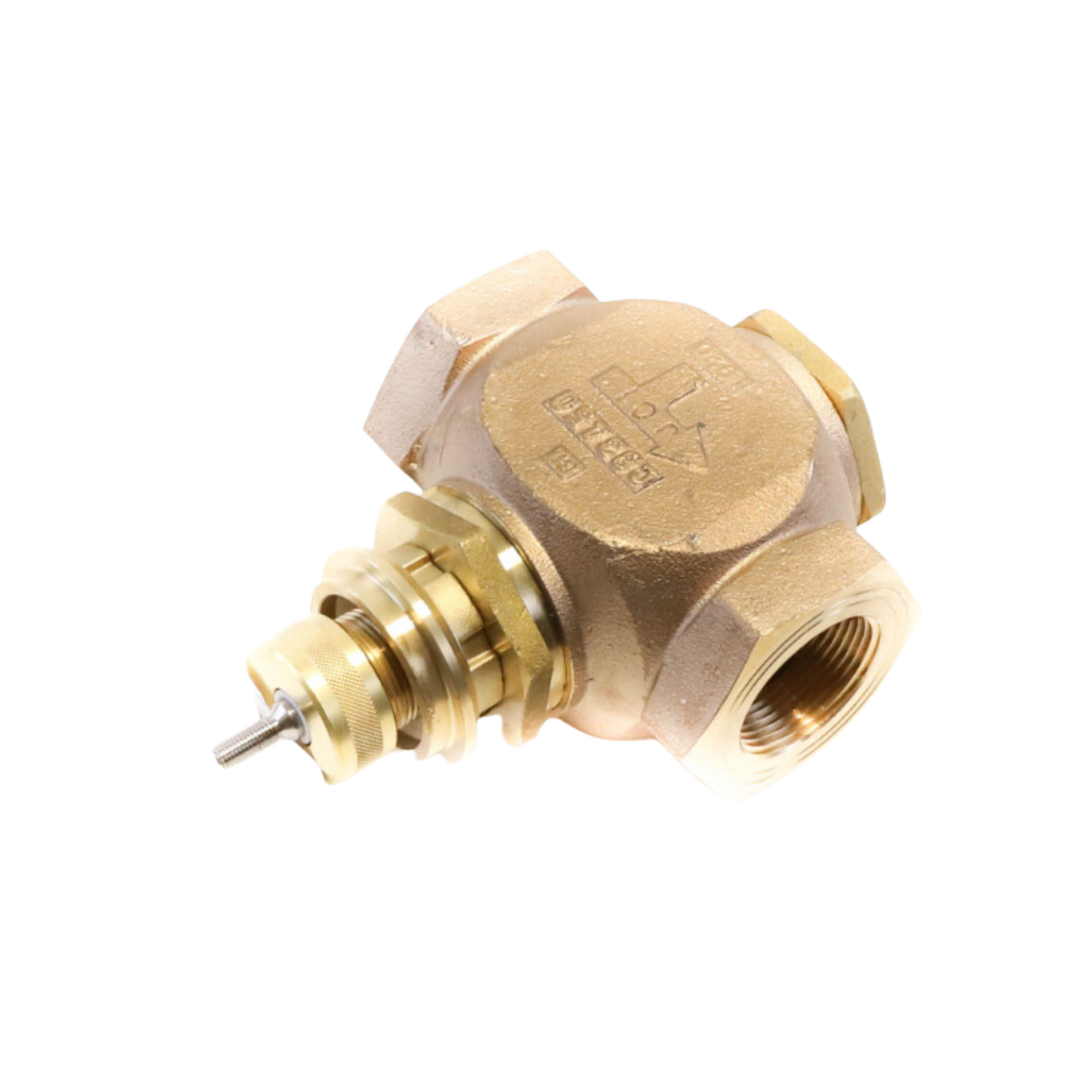 Johnson Controls VG7441PT 1 1/4" NPT Connection Size, 2 Way, Equal Percentage Flow, Push Down To Close Action, Globe, Valve