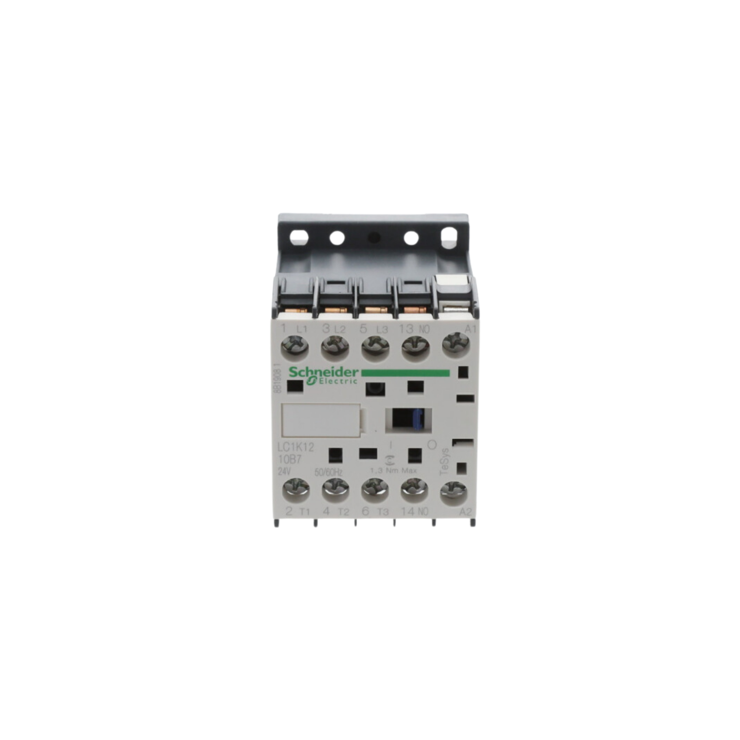Schneider Electric (Square D) LC1K1210B7 24V, 12A, 3 Pole, Mini Contactor