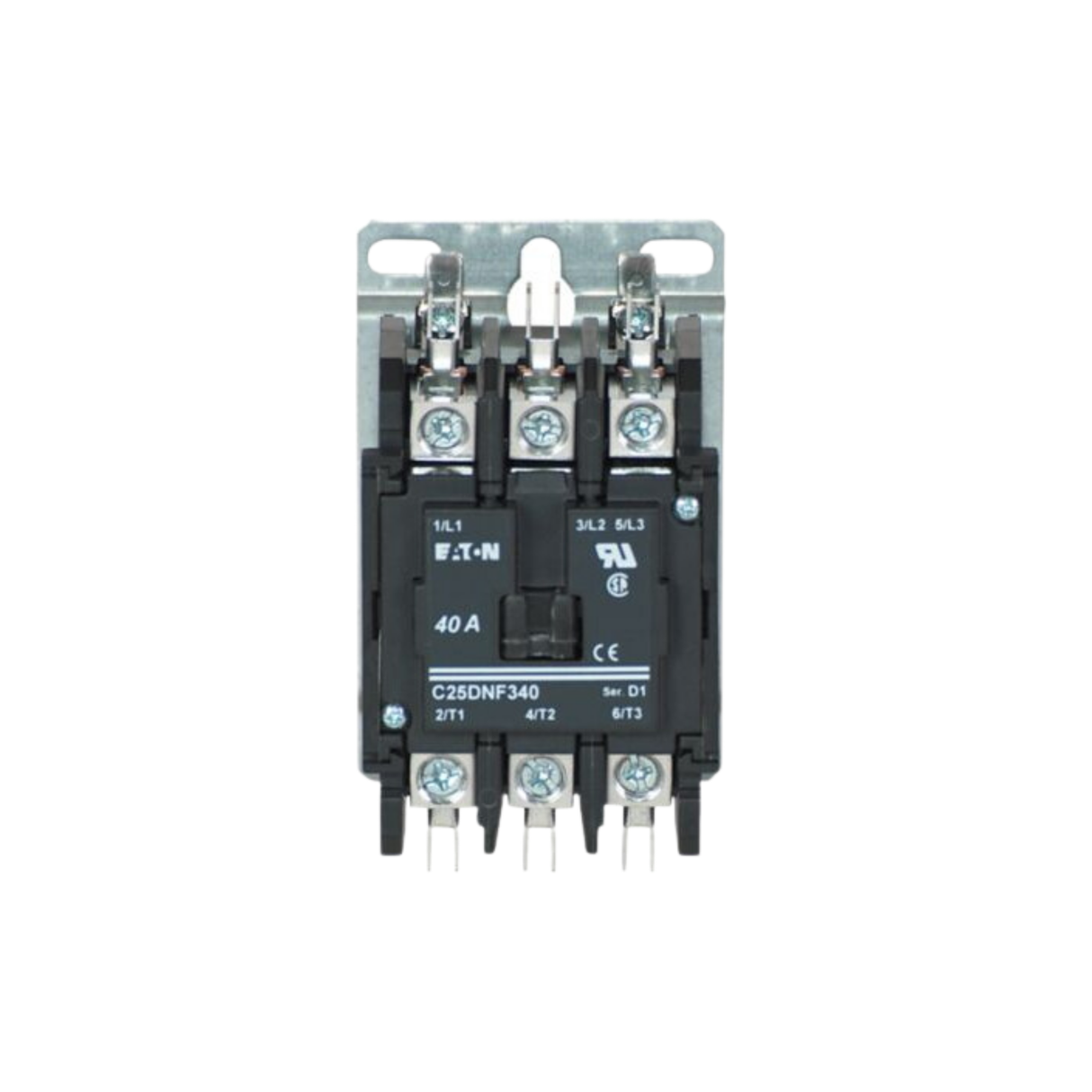 Cutler Hammer-Eaton C25DNF340A 110-120 VAC 50/60 Hz 3-Pole Contactor