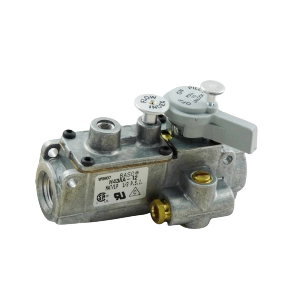 Baso H43AA-12 3/8" NPT Connection, Automatic Shut-Off, Pilot Gas Valve