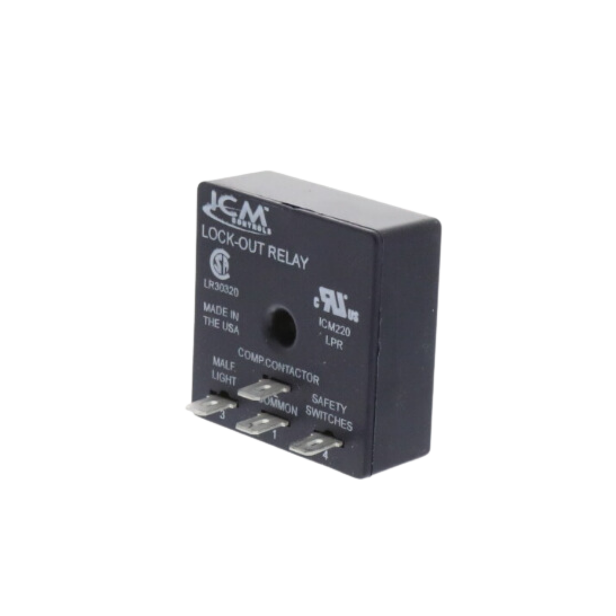 ICM Controls ICM220 18-30VAC, 50-60 Hertz, SPDT Relay Output, Lockout Protection Module