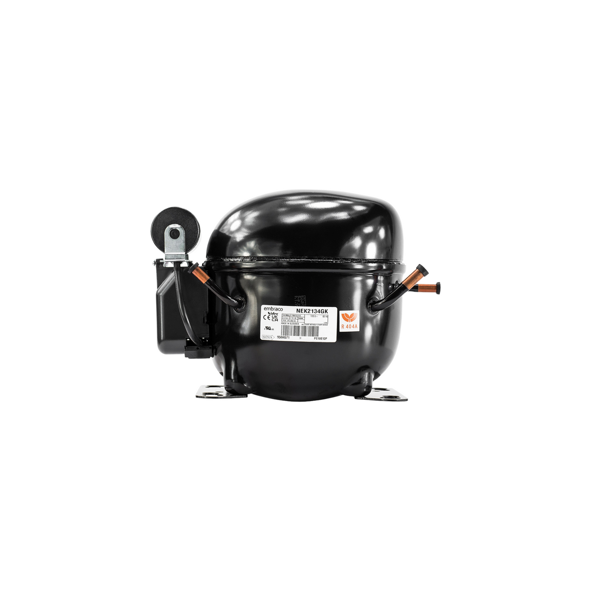 Nidec-Embraco NEK2134GK1 115v1ph R404A 1/2hp Comp