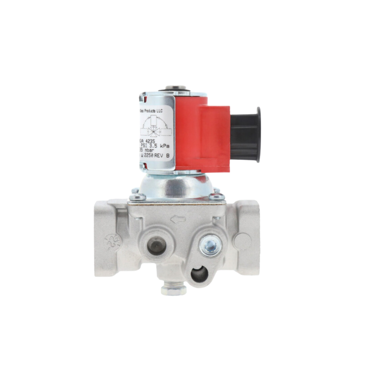 Baso H91RV-2C REVB 3/4" NPT Connection Size, 12V DC, 325,000 BTU Capactiy, Automatic Gas Valve