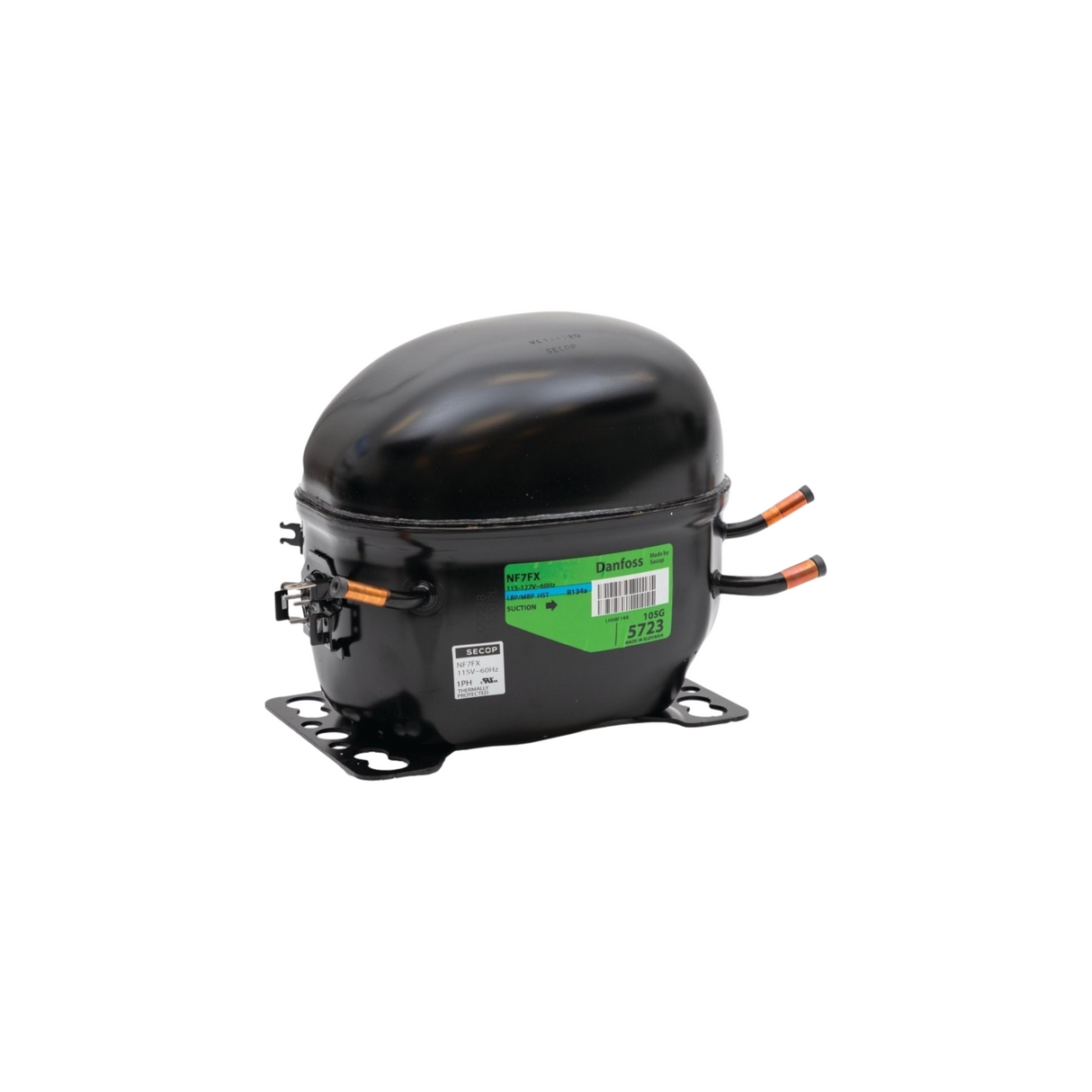 Secop Diversitech 195B0666 115 V 1/5 HP Compressor Kit