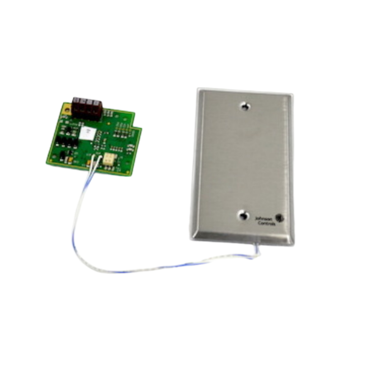 Johnson Controls NS-FTN7003-0 Flush Mount, Network, Zone Sensor with Johnson Controls Logo, Screw Terminal Block, DIP Switch (200 to 203)