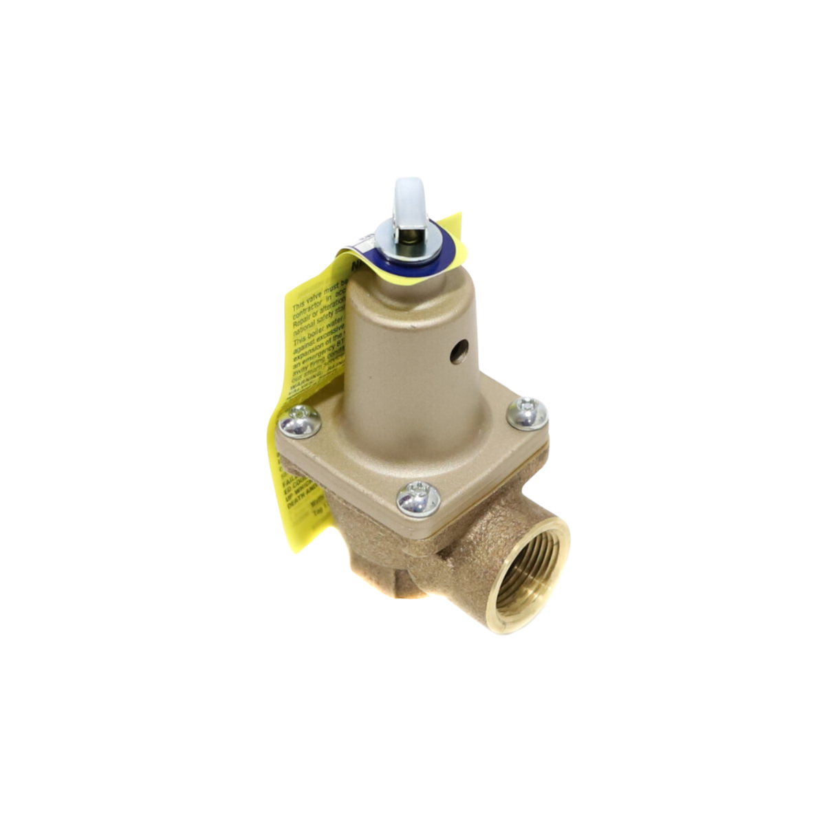 Watts 0274751 94 PSI Max Pressure, 3/4" Inlet x 3/4" Outlet Size, 30-150 PSI Range, Pressure Relief Valve