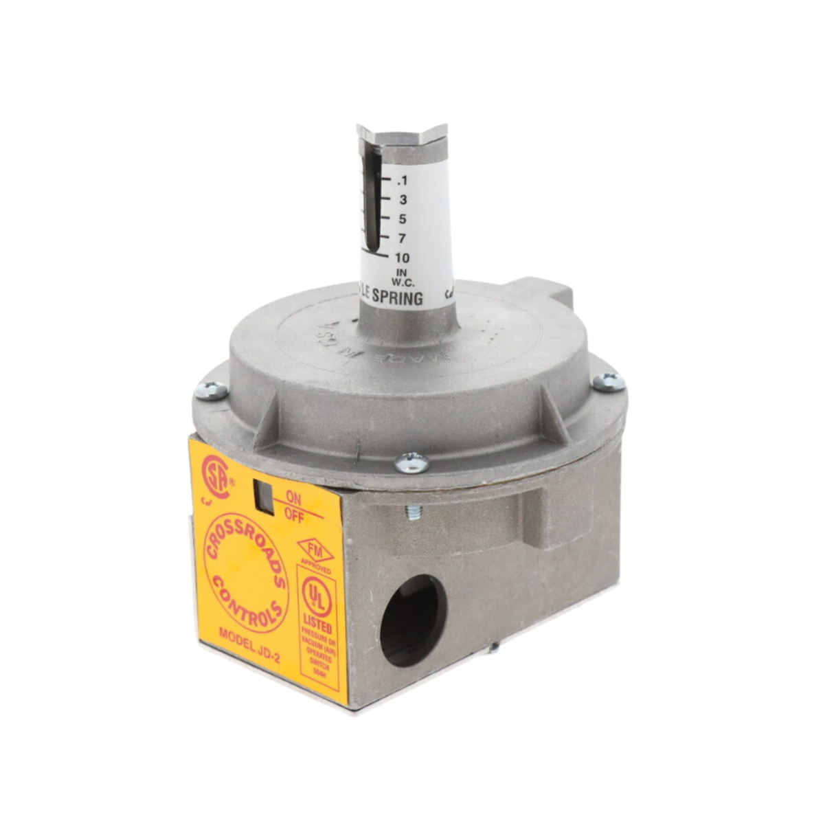 A.J. Antunes JD-2-PURPLE 1/8" NPT, Auto-Reset, SPDT, Pressure Switch