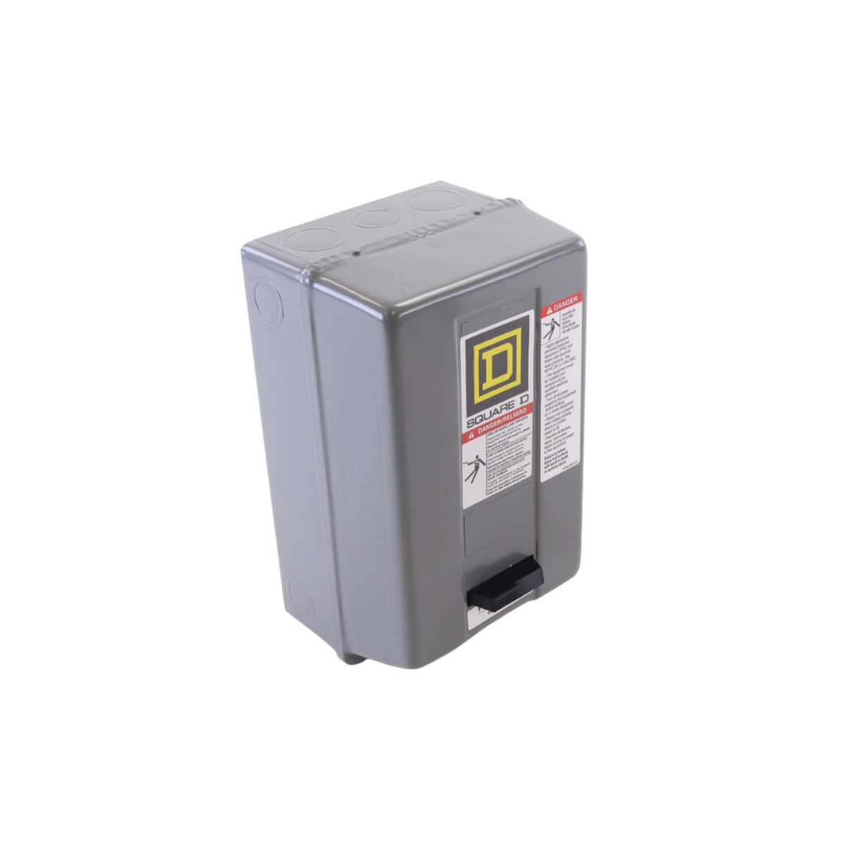 Schneider Electric (Square D) 8536SAG12V02S 110/120VAC, 50/60 Hz, 9A Continuous, 3 Pole, Polyphase AC Magnetic NEMA Electrical Motor Starter