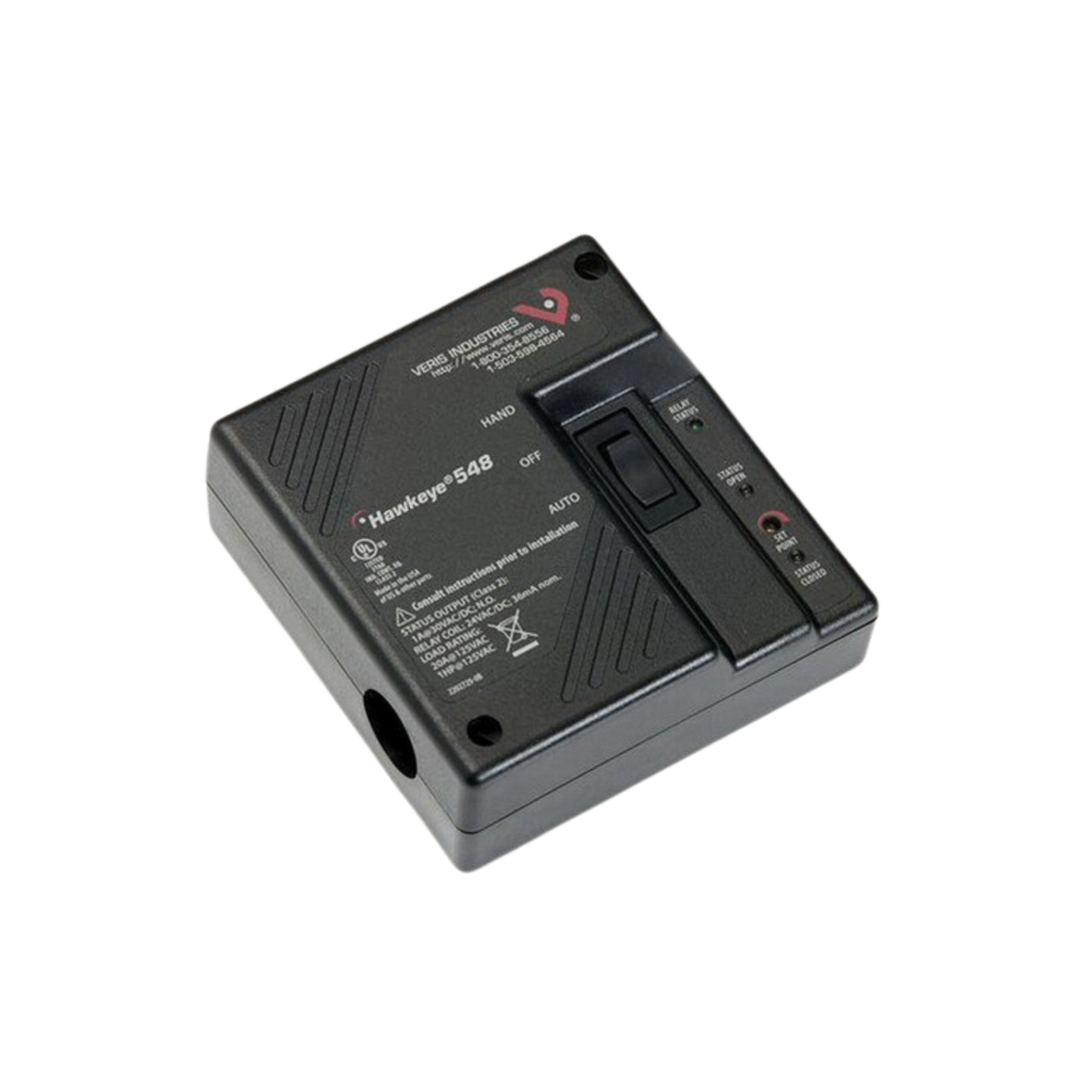 Veris Industries H-548 24 VAC 0.25-15 A SPST Current Monitor Relay