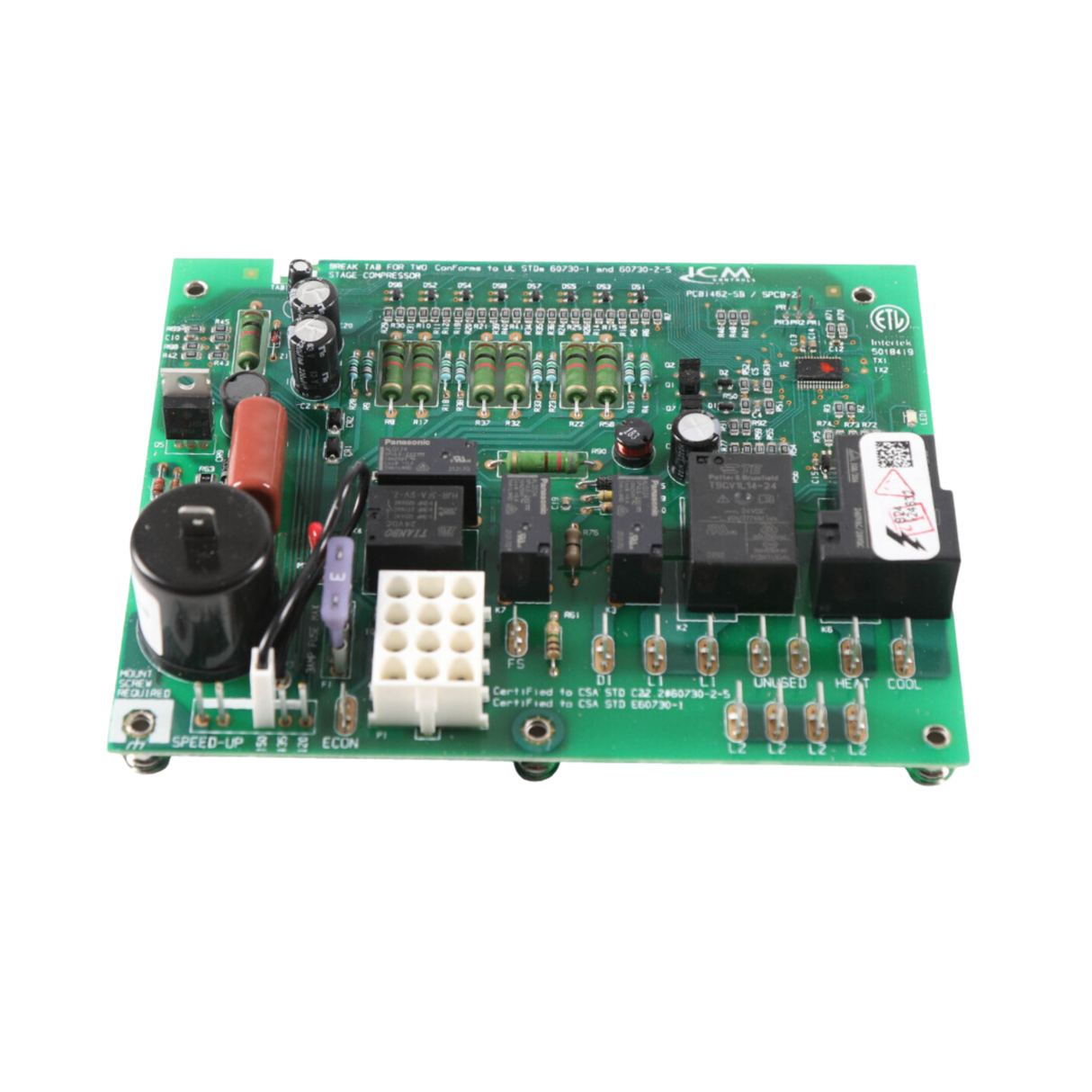 ICM Controls ICM2920 24ΓÇô230VAC, 50/60 Hertz, LF Goodman Spark Ignition, Furnace Control Board