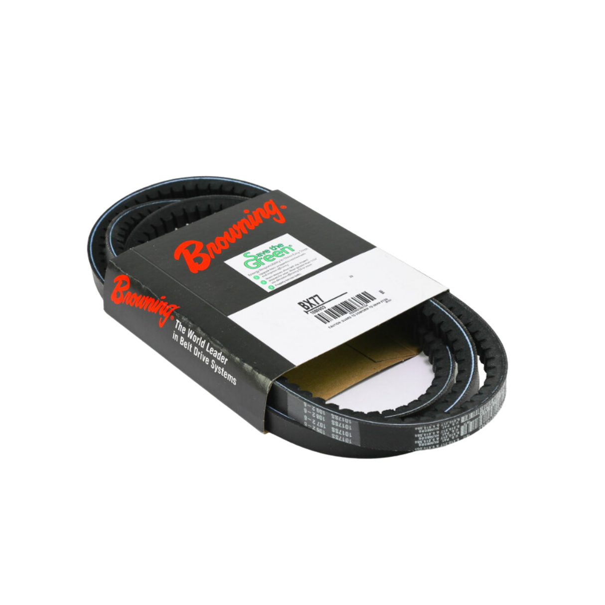 Browning BX77 80" Outside Diameter, EPDM, BX, Gripnotch Belt