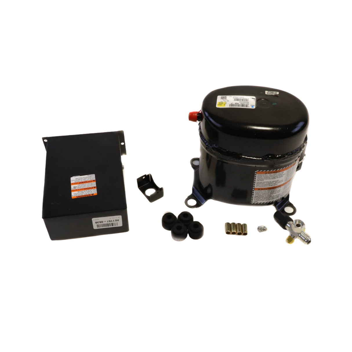 Tecumseh AK172ER-B38-J7 6454 BTU, R404/R507, 1 Phase, 230V, Compressor