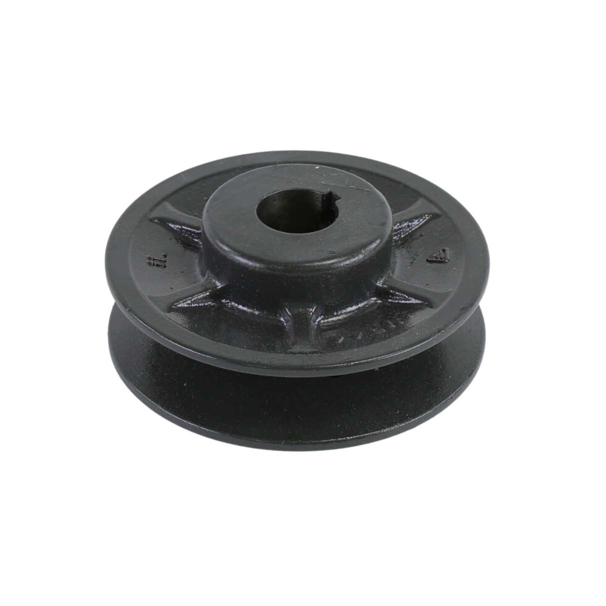 Browning 1VP44X7/8 7/8" Bore Diameter, 4.15" Outside Diameter, Single Groove VP Cast Iron, Sheave with 3L, 4L, A, AX, 5L, B, and BX Belts