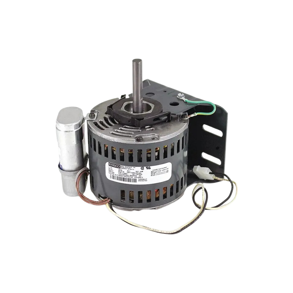 PennBarry 63821-0 115V 2.70 A 1500 RPM 1/4 HP Counter Clockwise Vent Replacement Motor