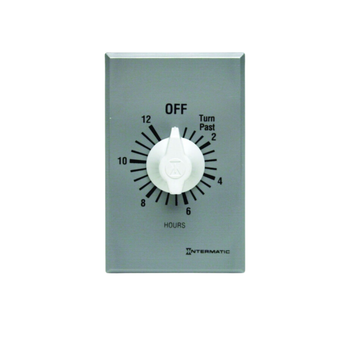 Intermatic FF12HC 125-277 VAC 50/60 Hz 12-Hour SPST Spring Wound Countdown Timer