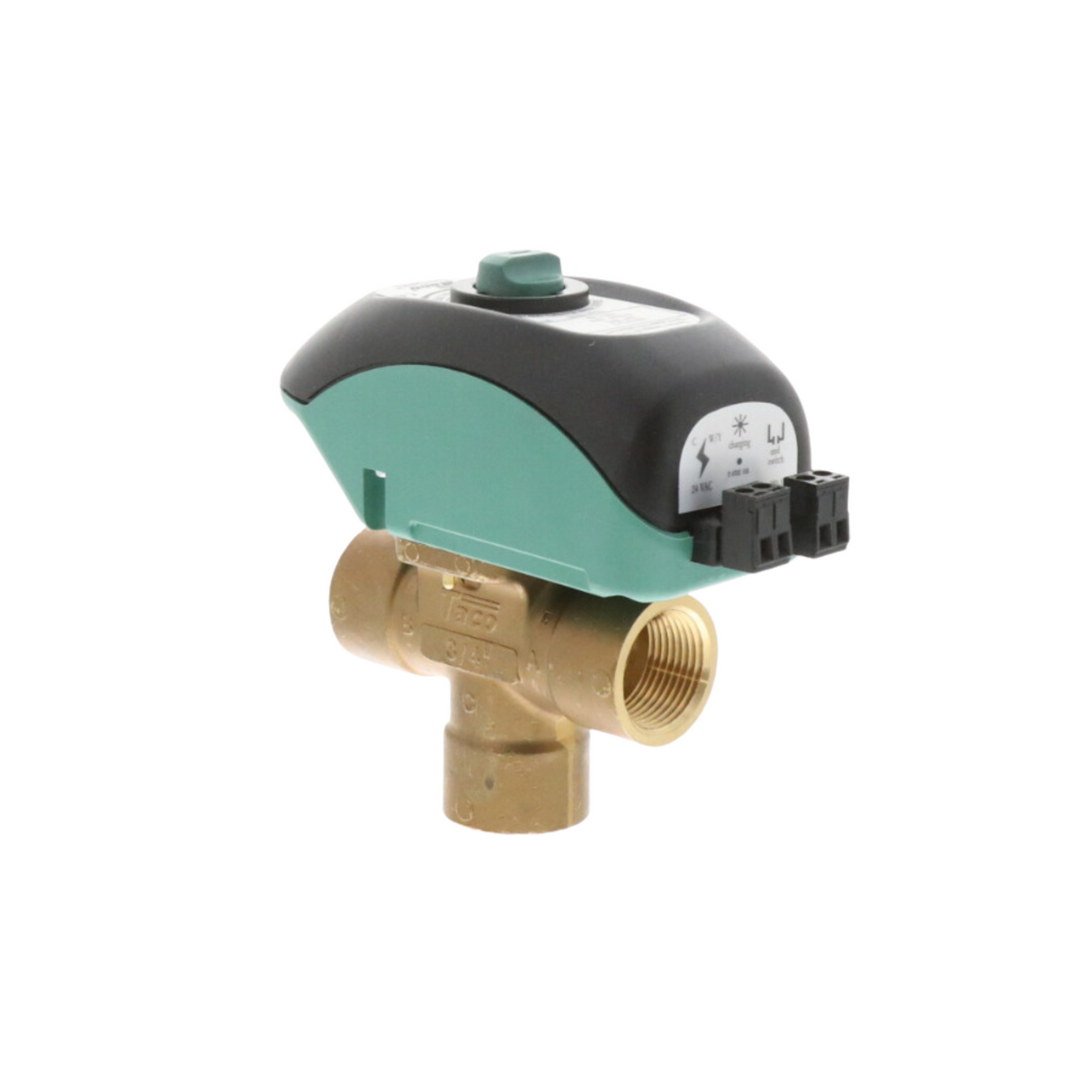 Taco Z075T3-2 24V, 3/4" NPT, 3-Way Zone Sentry Valve