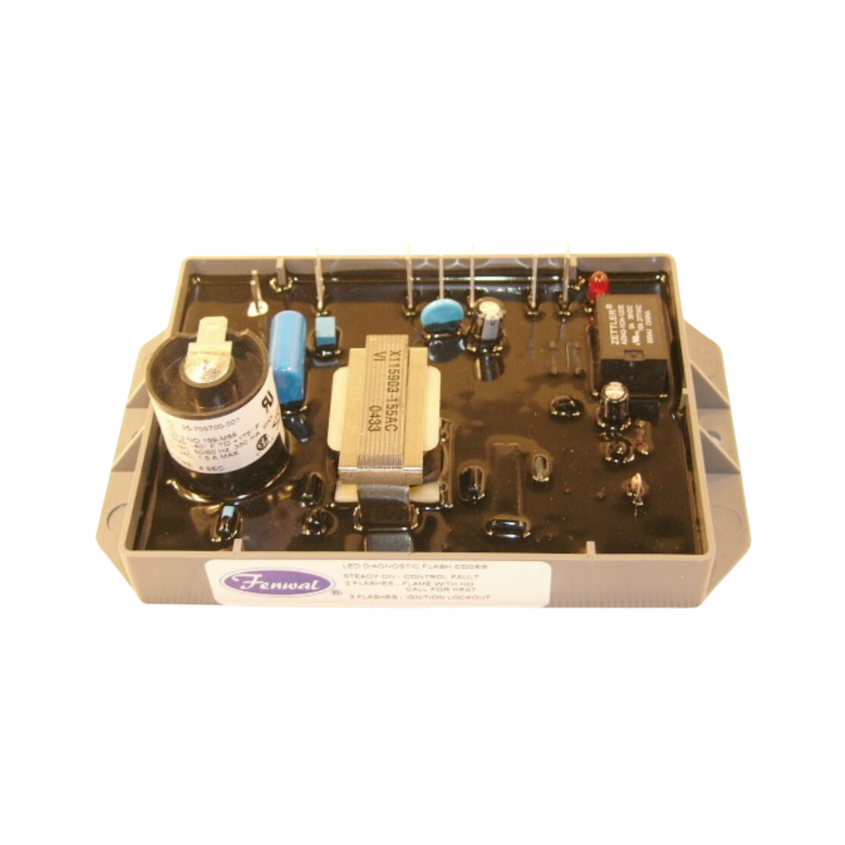 Fenwal 35-705700-001 120VAC, 0 Pre-Purge, 0 Inter-Purge, 4s Ignition Time, Direct Spark Ignition Module