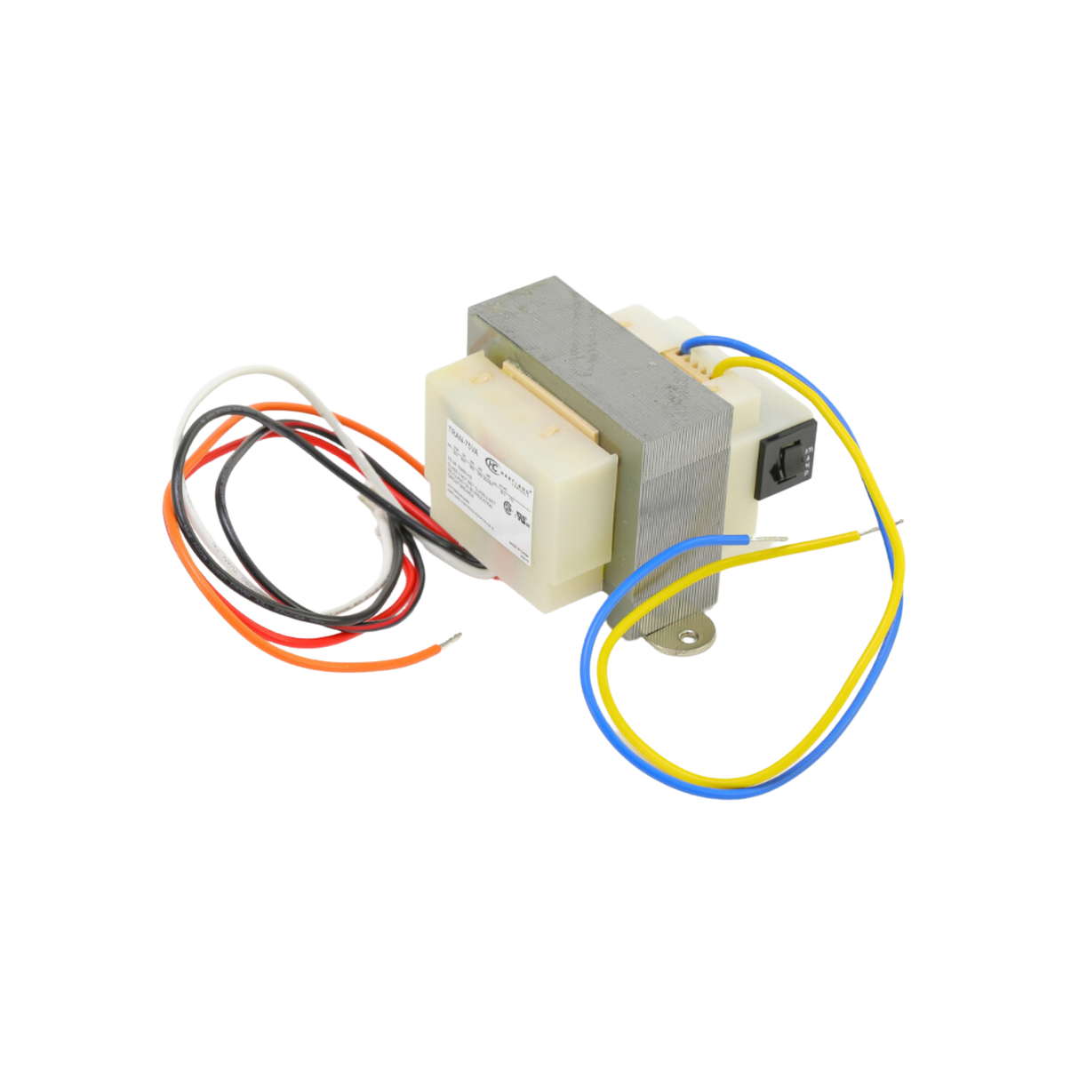 Hartland Controls TRAN-75VA Primary Voltage 120/208/240/480 V, Secondary Voltage 24 V @ 74 VA Transformer