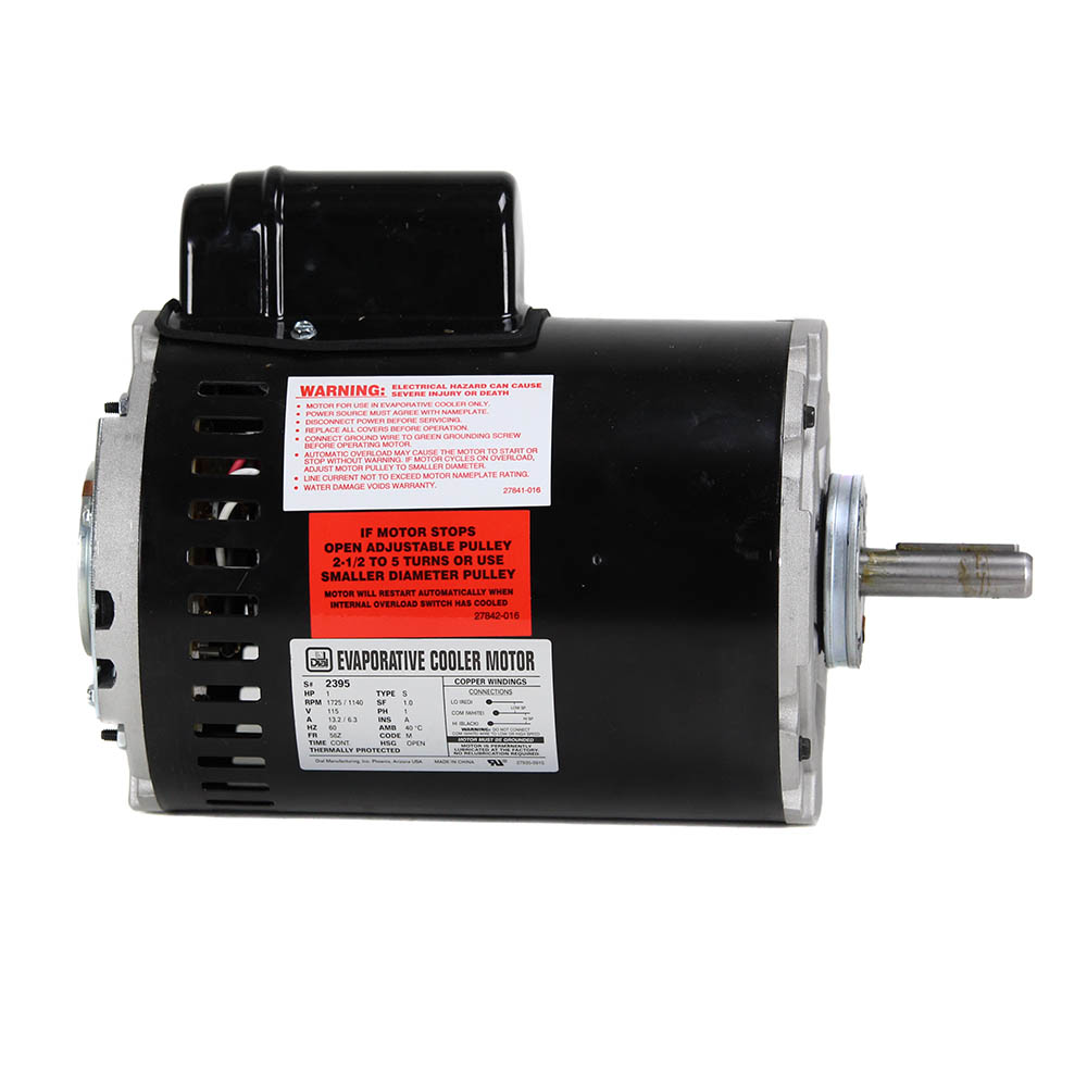Dial Manufacturing 2395 - 1HP/2SPD/115V Evaporative Cooler Motor