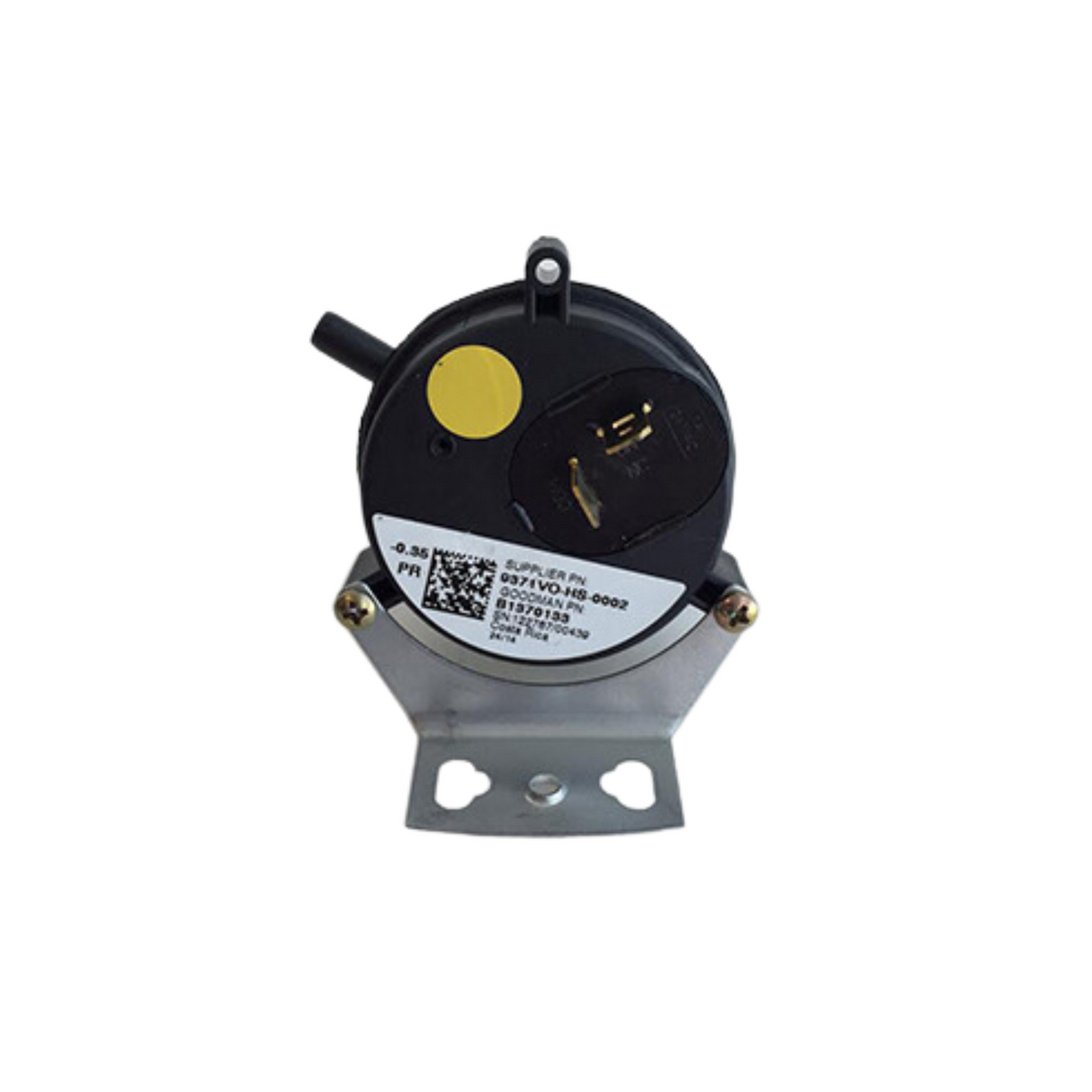 Goodman B1370133 -0.35" WC SPST Pressure Switch
