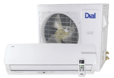 Dial Manufacturing 80050 - 9,000BTU, 18.5 SEER2, 115V Single Zone, Wall-Mounted Indoor Unit - Mini-Split System (Call for Sizing)