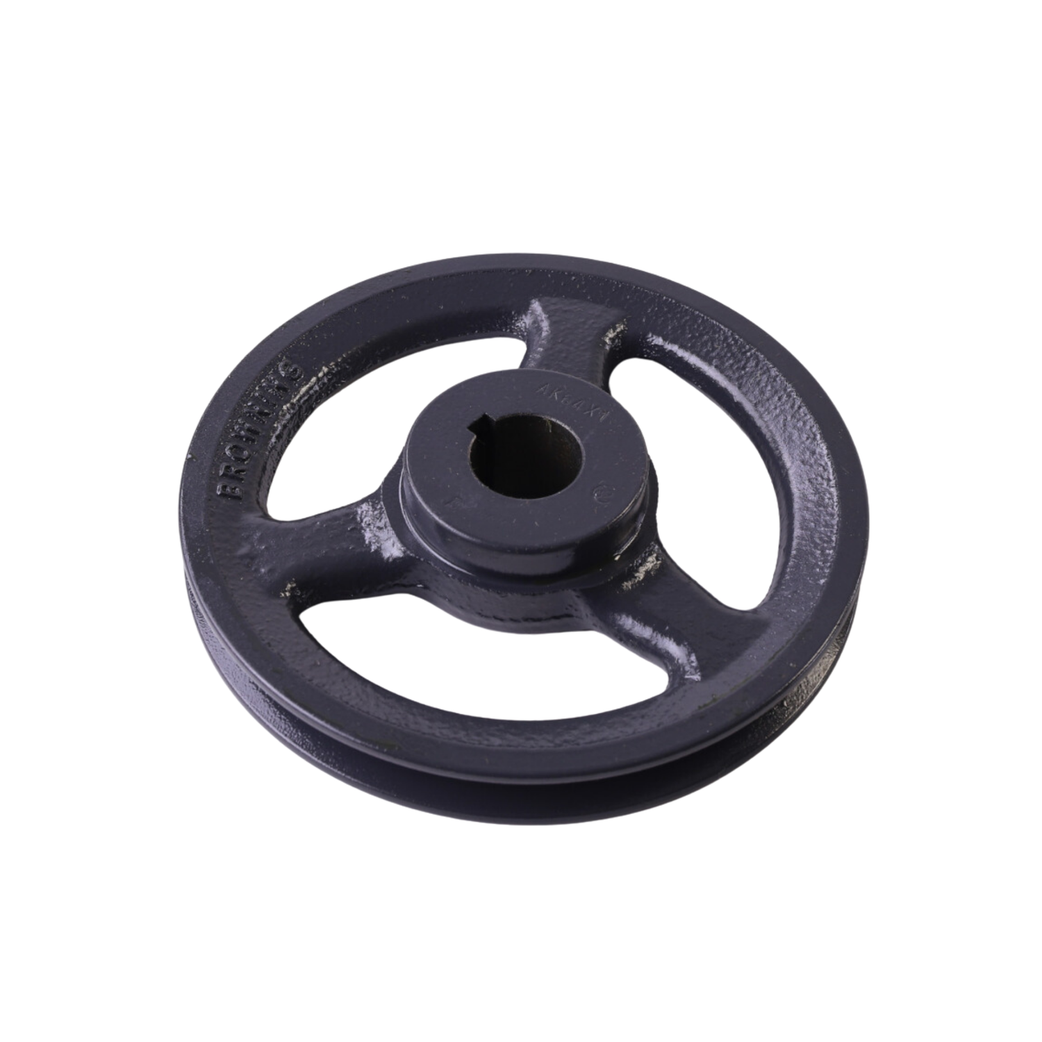 Browning AK64X1 1" Bore Diameter, 6.25" Outside Diameter, Single Groove AK Cast Iron, Bore Sheave with 3L, 4L, and A Belts