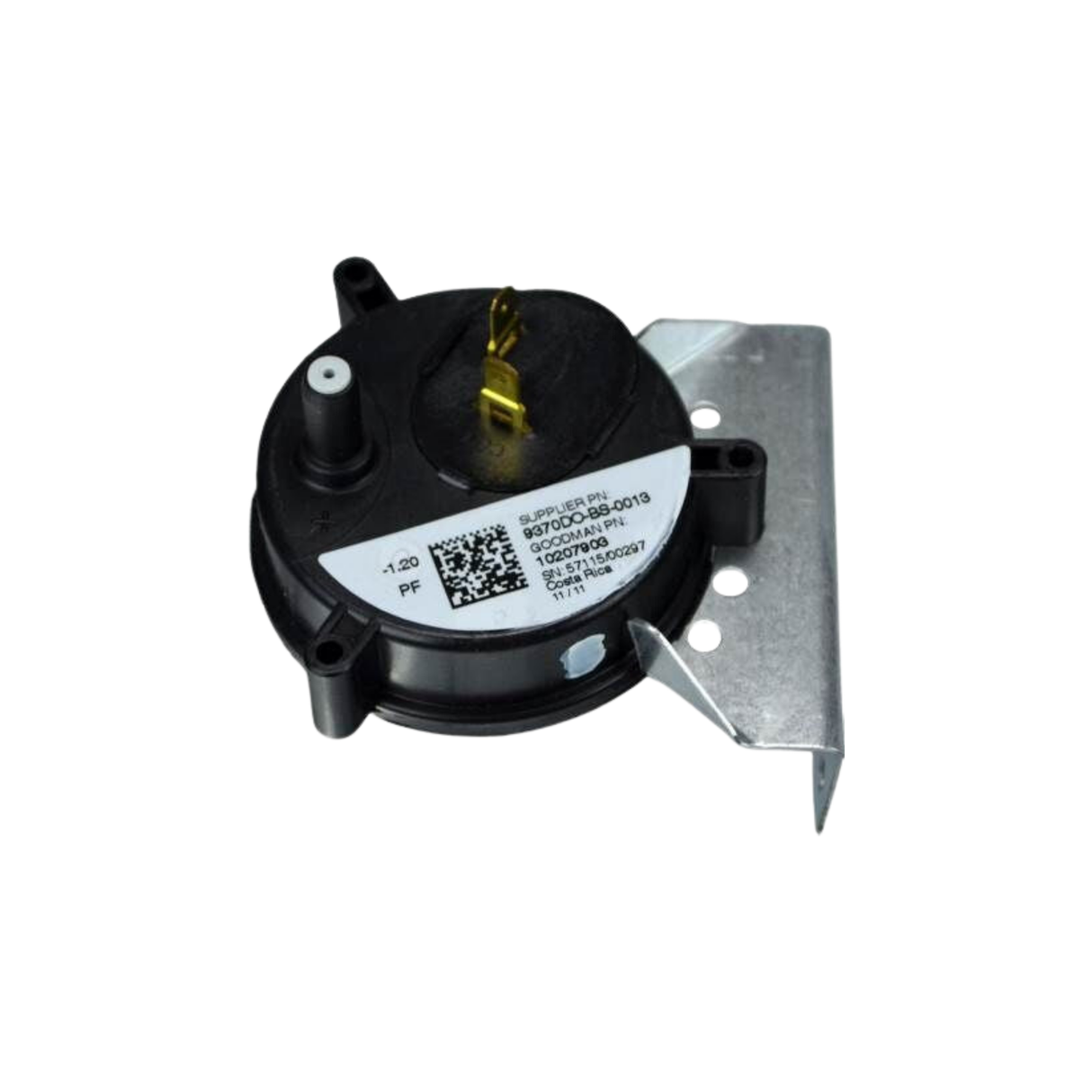 Goodman 10207903 -1.2" WC SPST Pressure Switch