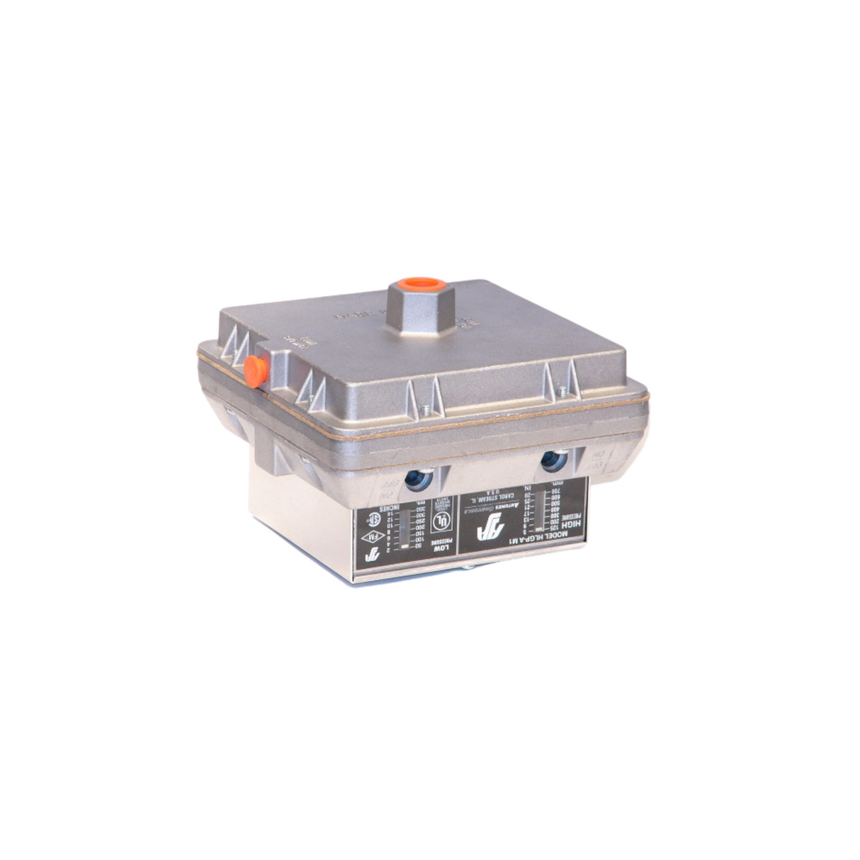 A.J. Antunes 804111705 2" to 14" WC Low 5" to 28" WC High Manual 2 SPDT Pressure Switch