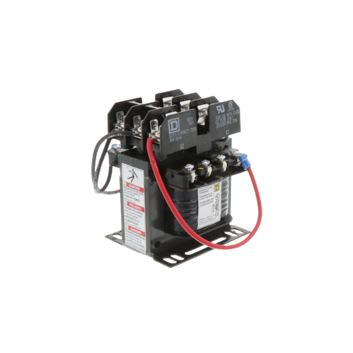 Schneider Electric (Square D) 9070TF100D1 240/480V to 120V, 100VA Power Rating, Fuse