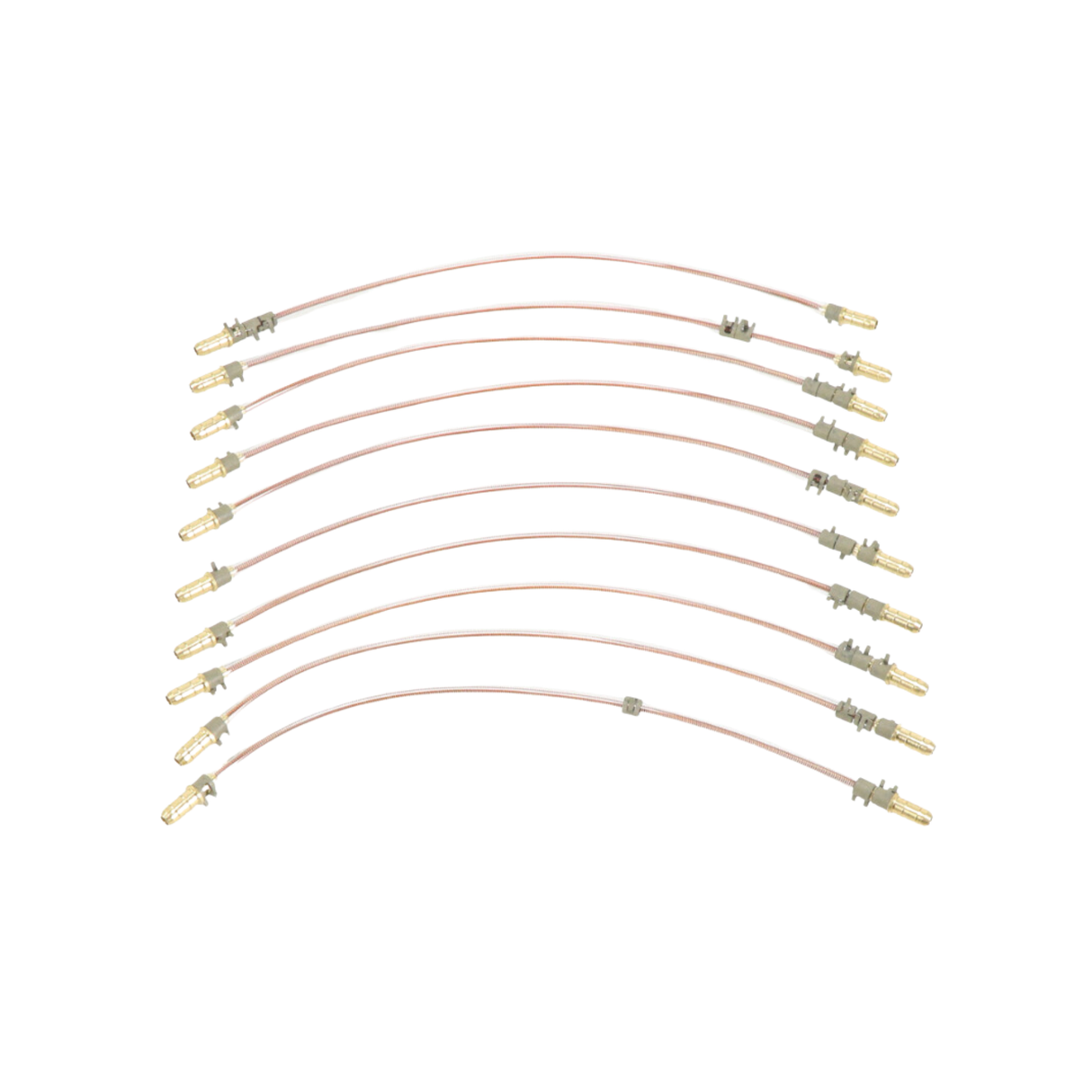 Siemens Building Technology 180-896 Copper Tubing, Brass Comperssion Fittings, Thermostat Tubing Kit (Quantity of 10)