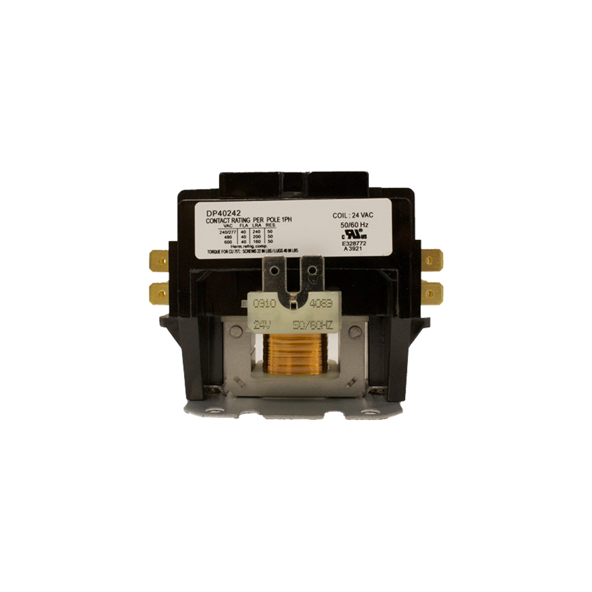 Supco DP40242 24 V 40 A 2-Pole Contactor