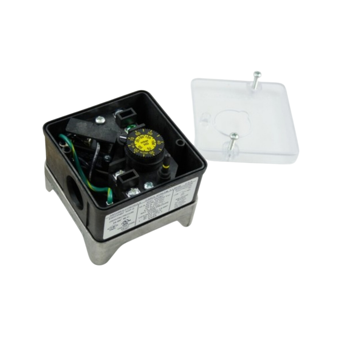 A.J. Antunes 8101111407 1/4" NPT, Manual-Reset, SPDT, High Gas Pressure Switch