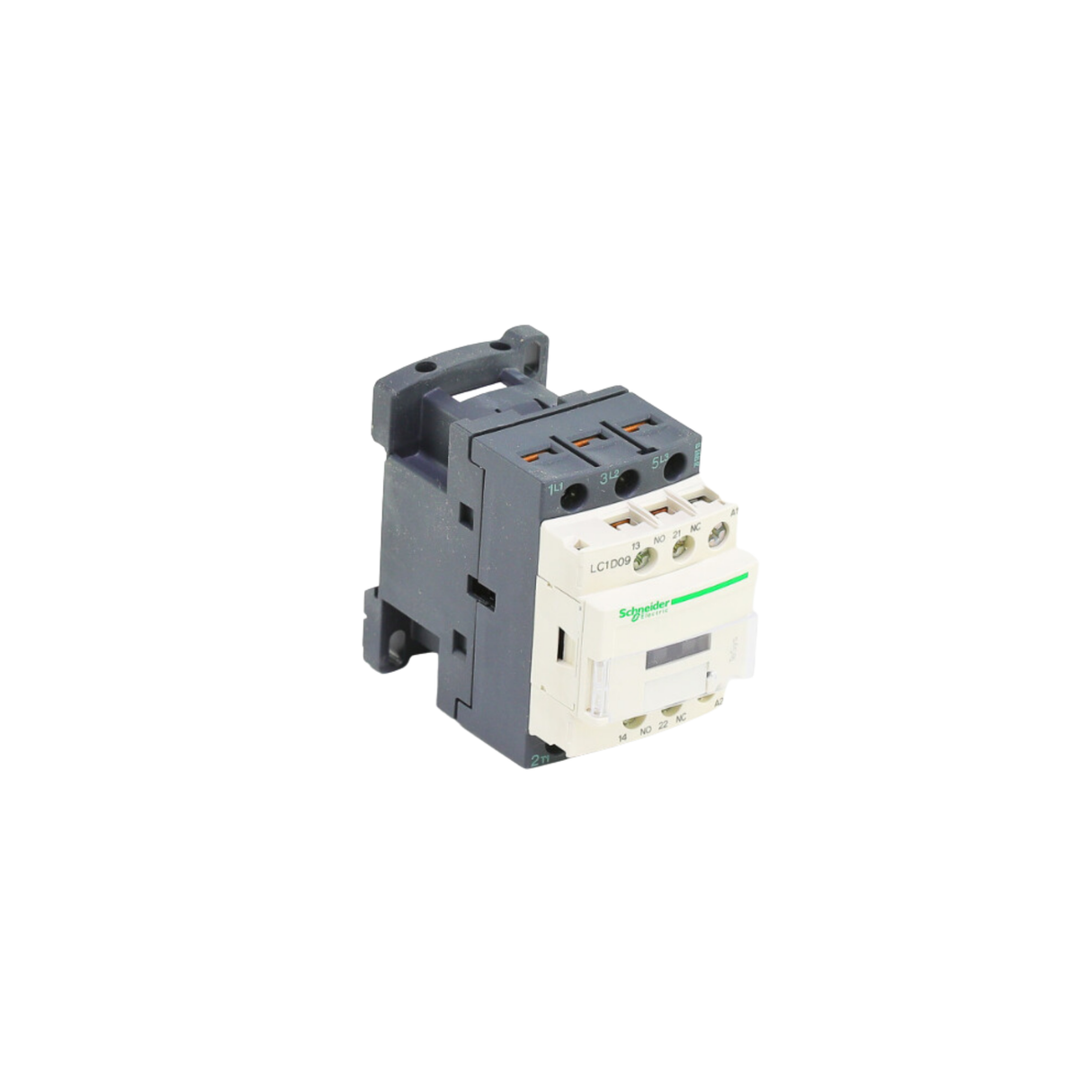 Schneider Electric (Square D) LC1D09LE7 Non-Reversing Type with Screw Terminals, 208VAC Coil, 3 Pole, 9A, Electrical Contactor