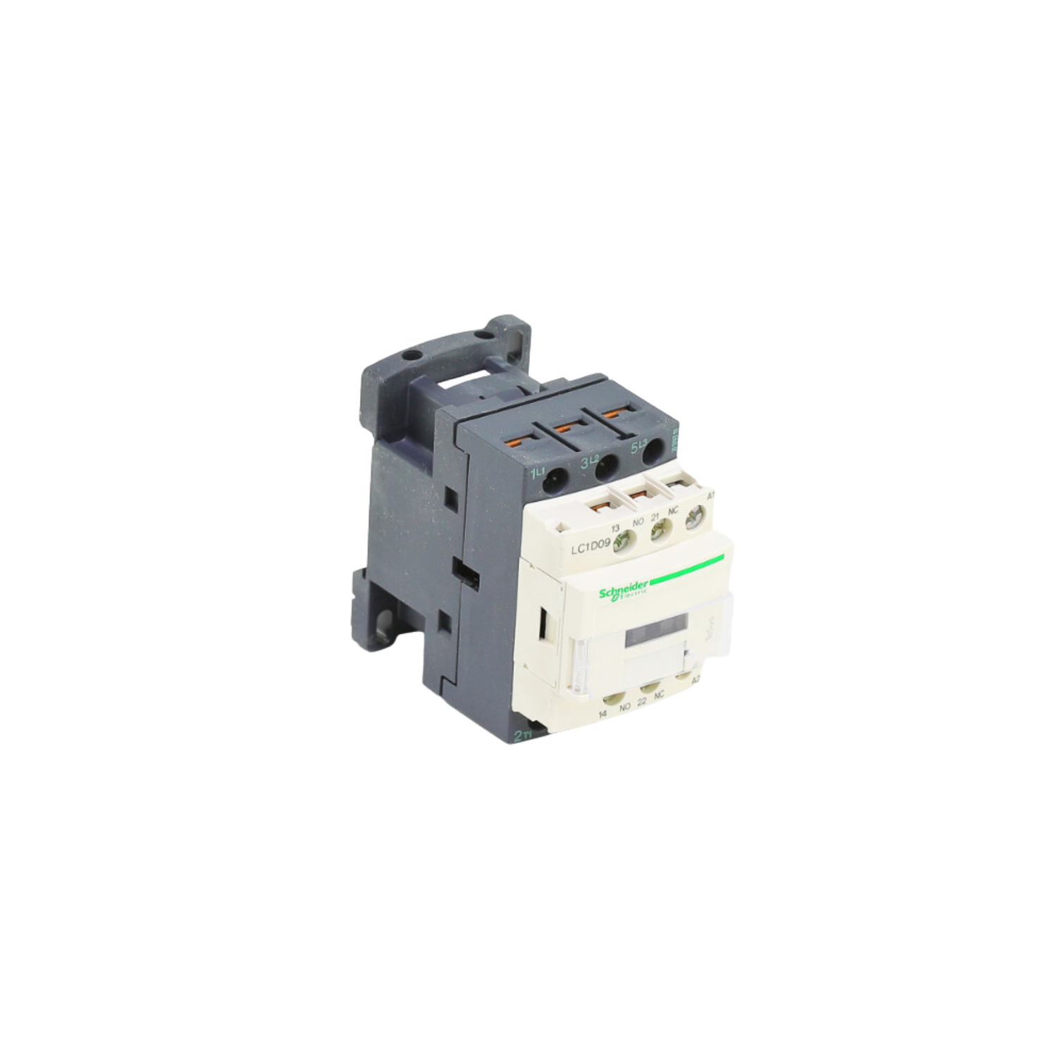 Schneider Electric (Square D) LC1D09LE7 Non-Reversing Type with Screw Terminals, 208VAC Coil, 3 Pole, 9A, Electrical Contactor