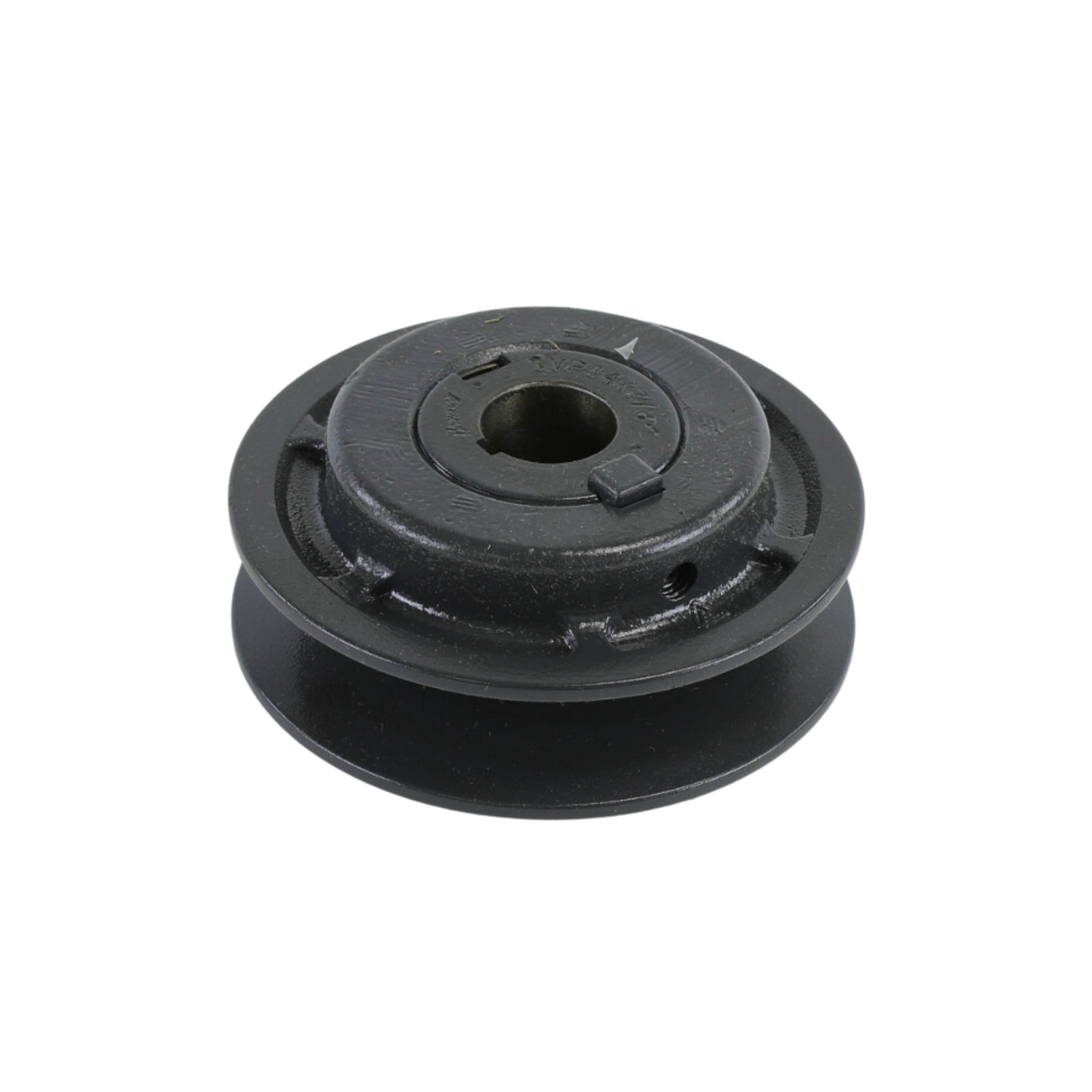 Browning 1VP44X7/8 7/8" Bore Diameter, 4.15" Outside Diameter, Single Groove VP Cast Iron, Sheave with 3L, 4L, A, AX, 5L, B, and BX Belts