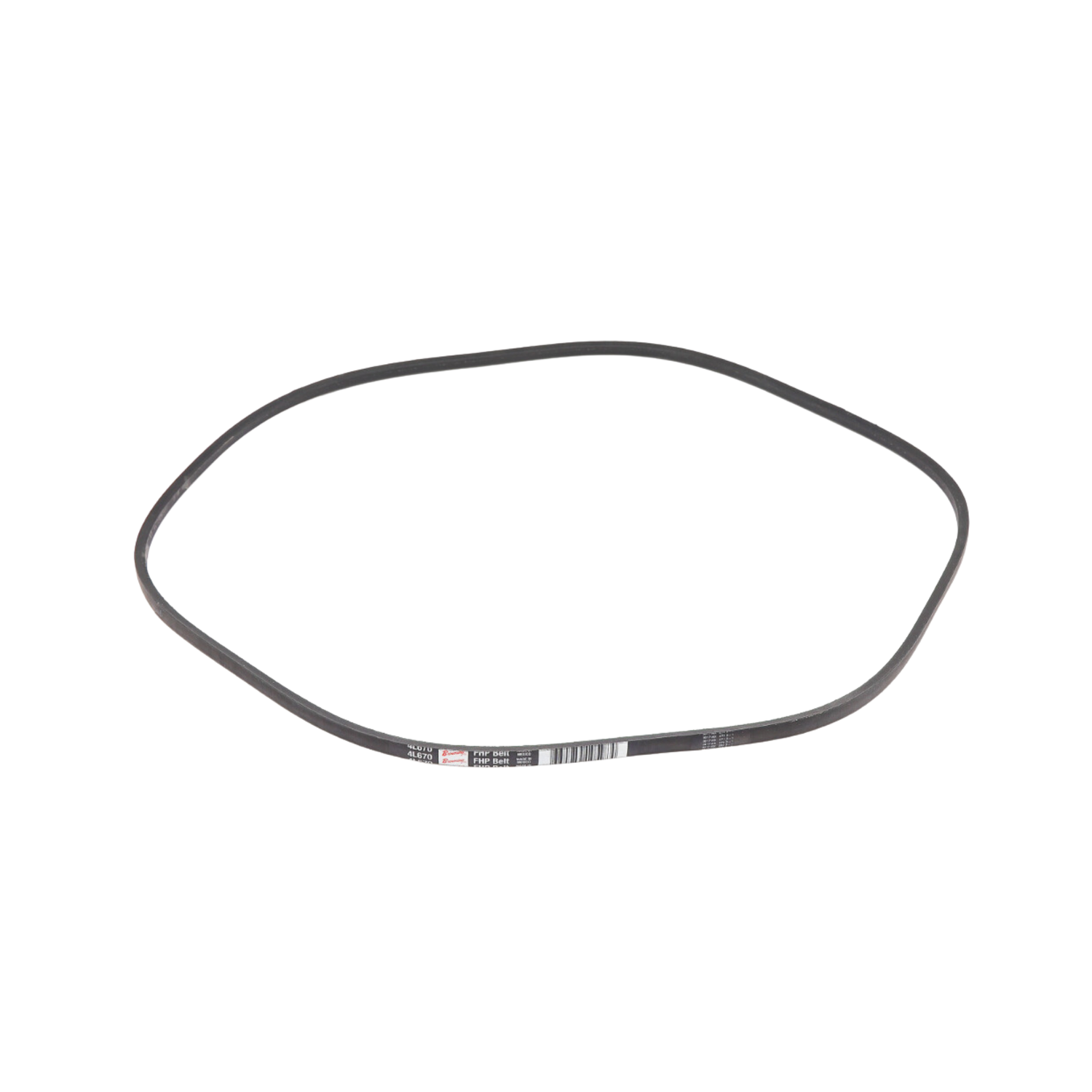 Browning 4L670 67" Outside Diameter, Rubber, RMA, 4L, Fractional HP, Belt