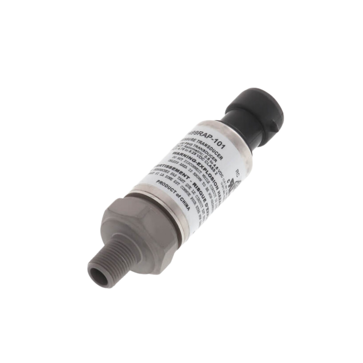 Johnson Controls P499RAP-101K 0 - 100PSI Pressure Range, Pressure Transducer with 6.5' Wiring Harness