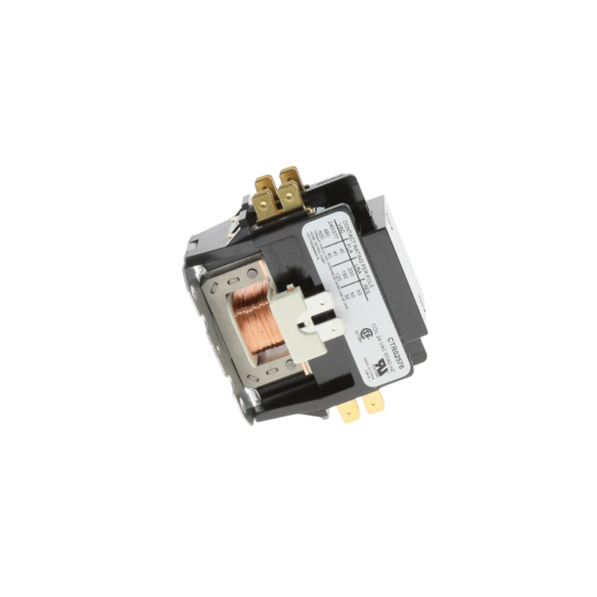 Trane CTR2576 24 V 40 A 2-Pole Contactor