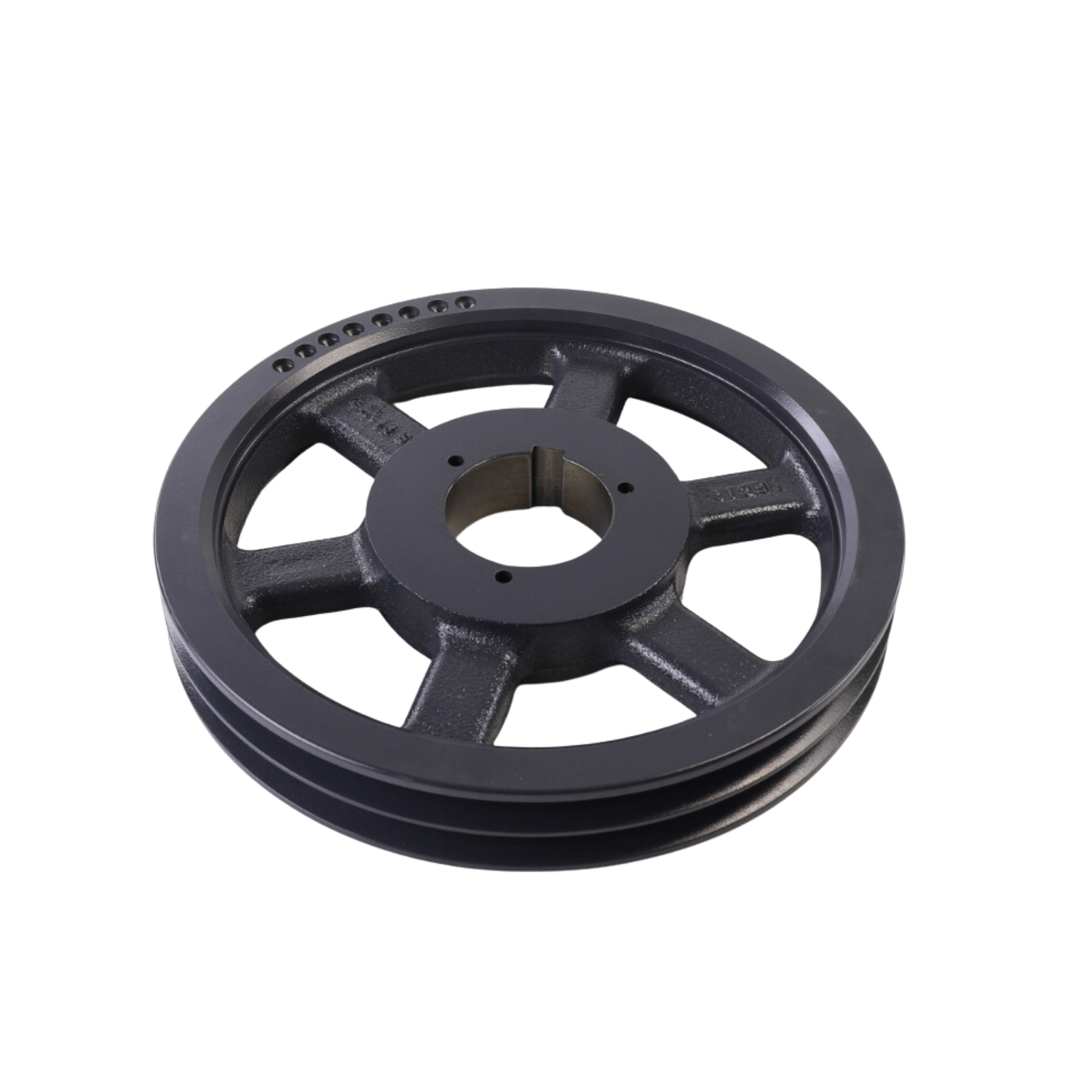 Browning 2B5V110 11.28" Outside Diameter, 0.5" - 2.4375" Bushing Bore Range, Two Groove B5V, Gripbelt Sheave with 4L, A, AX, 5L, B, BX, 5V, and 5VX Belts