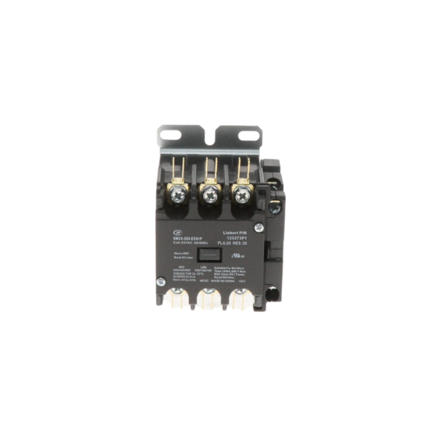 Liebert 123273P1S 24 V  30 A  Contactor