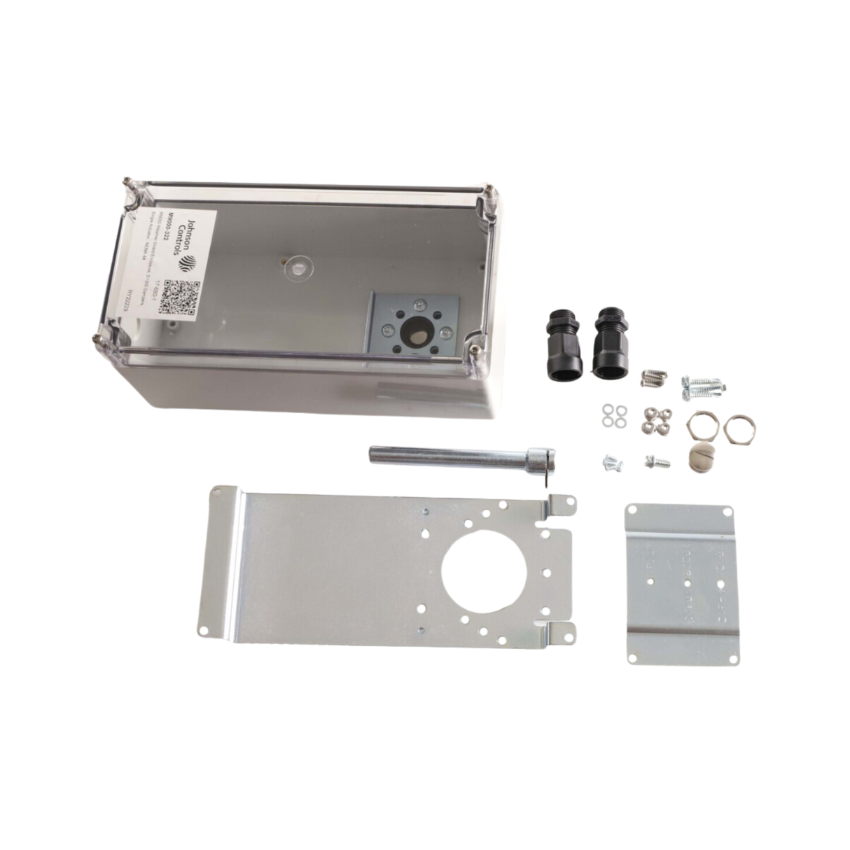 Johnson Controls M9000-322 Weather Shield Enclosure for Damper Application Of M9203, M9208, VA9104, VA9308/9310 Series Electric Actuators