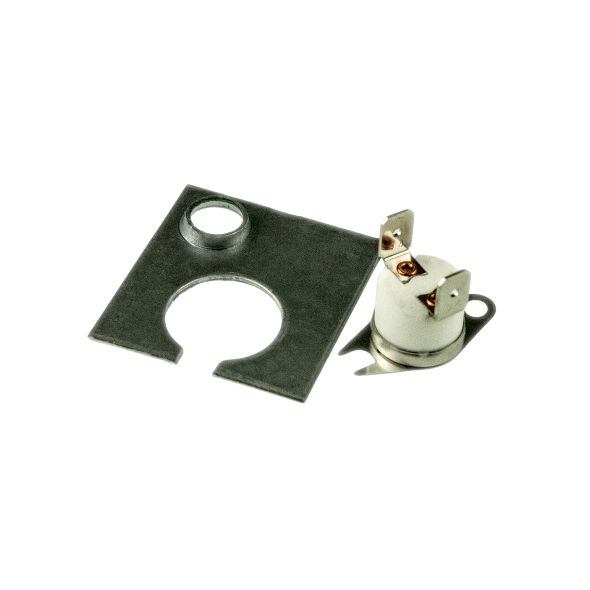 Weil McLain 382-200-375 Block Temperature Switch Kit with Block Switch 350F Open, 250F Close and Mounting Bracket