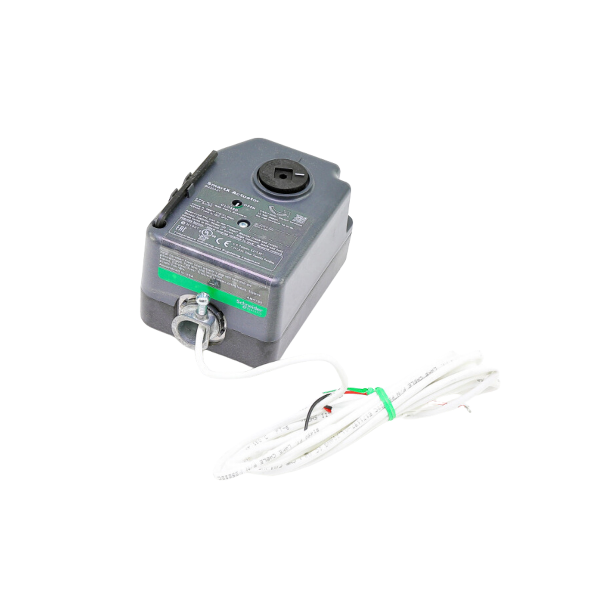 Schneider Electric (Barber Colman) M220A01 24V, 2 Position, Normally Closed Spring Return Action, Ball, Valve Actuator with 10 Plenum Cable
