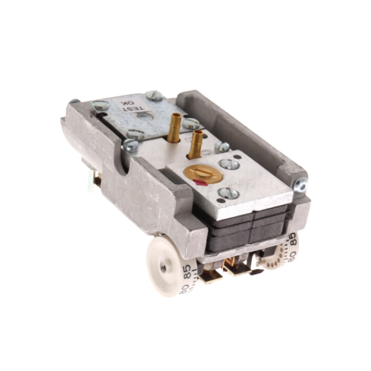 Johnson Controls T-4506-217 Reverse Acting, Horizontal Mounting, Dual, Temperature Pneumatic Thermostat