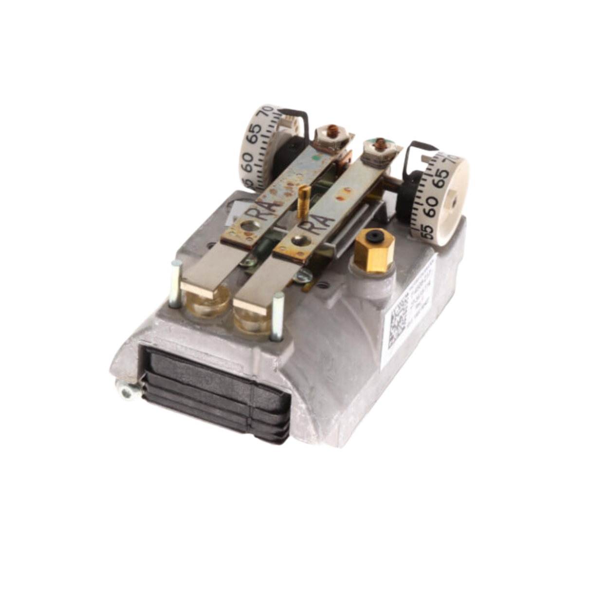 Johnson Controls T-4506-217 Reverse Acting, Horizontal Mounting, Dual, Temperature Pneumatic Thermostat