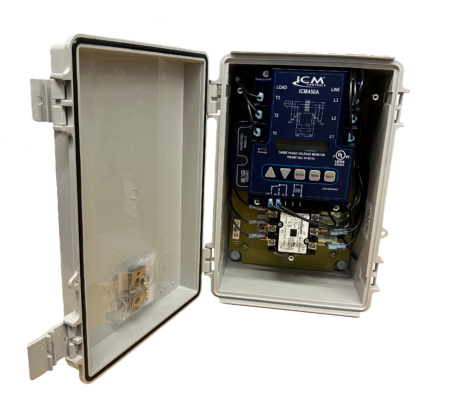 3VMS ICM Controls Field programmable three phase line voltage monitor