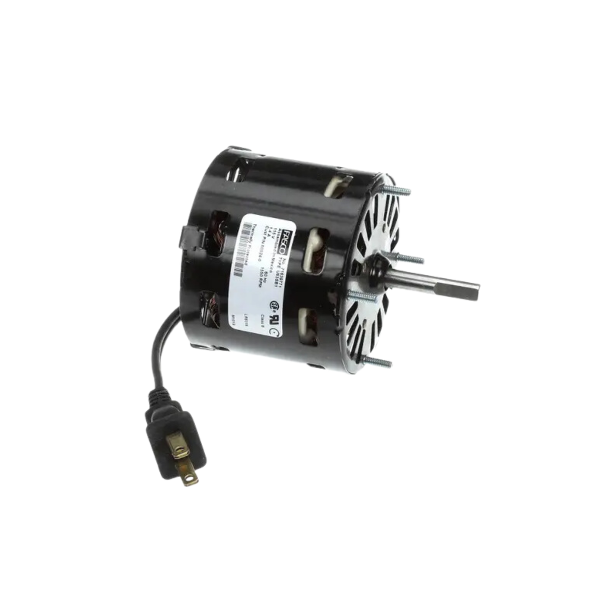 PennBarry 60030-0 115 V 0.74 A 1400 RPM 1/80 HP Clockwise Vent Electric Motor for Penn Vent 71639773, 7163-9773, JA2C463N, JA2C463